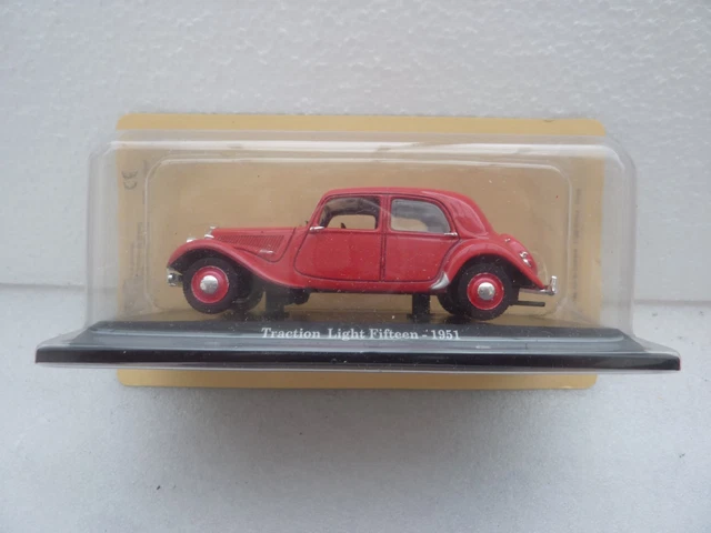 Norev ? Presse Citroen Traction Light Fifteen 1951 Neuf + Blister Serti