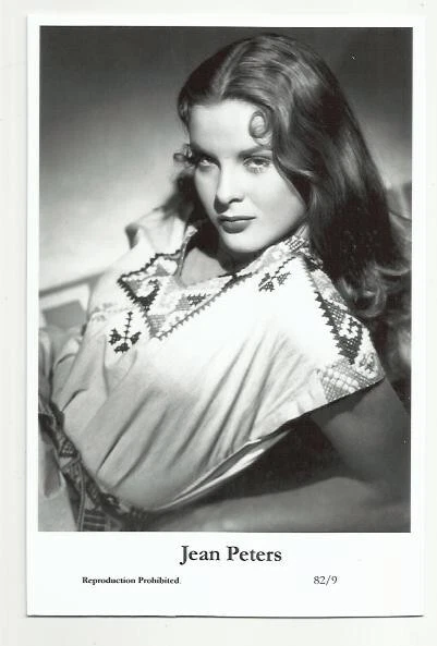 (Bx24) Jean Peters Swiftsure Photo Postcard (82/9) Filmstar Pin Up Glamor