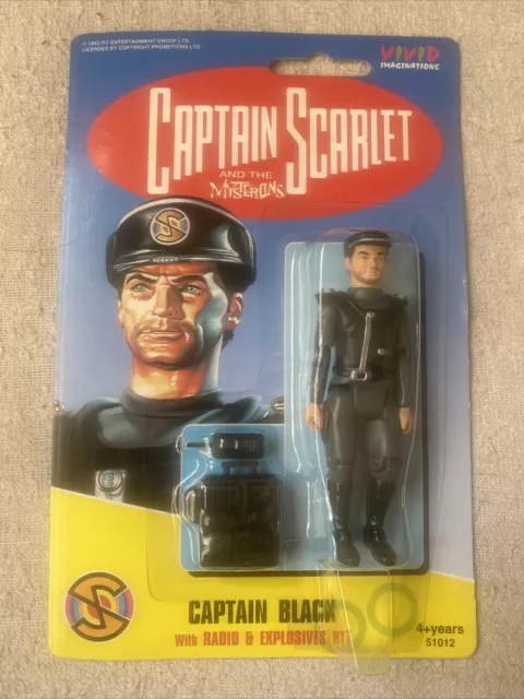 Captain Scarlet and the Mysterons - Captain Black Action Figure