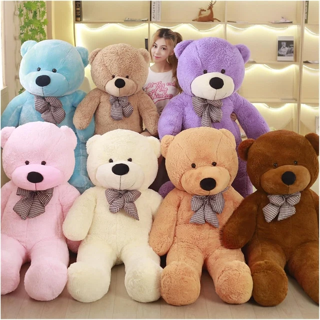 PLUSH SUPER SOFT Teddy Bear Cuddly Toy Baby Girl Boy Gift with Ribbon