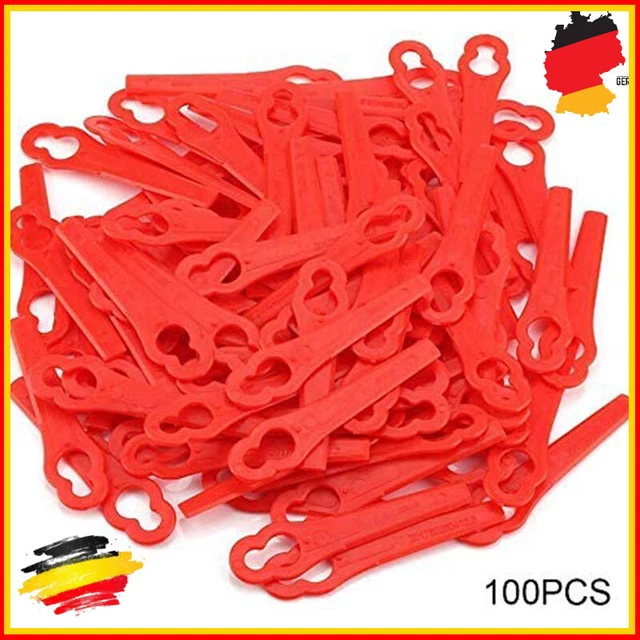 10-100X Für Ferrex Aldi FAR 20-1 Rasentrimmer Kunststoffklingen 97699