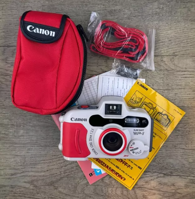 [TOP MINT/BOX] Canon Autoboy D5 Sure Shot WP-1 Underwater Camera From JAPAN