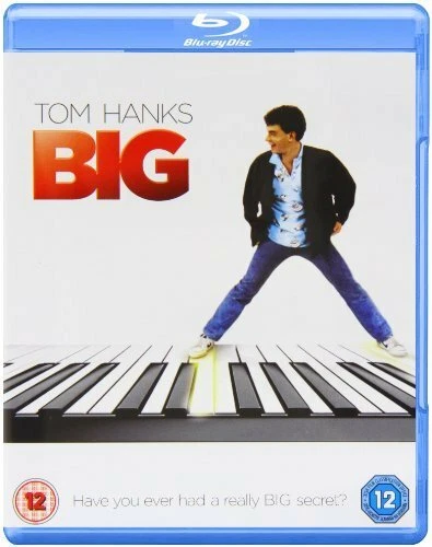BIG (1988) BLU RAY Tom Hanks Region Free New & Sealed