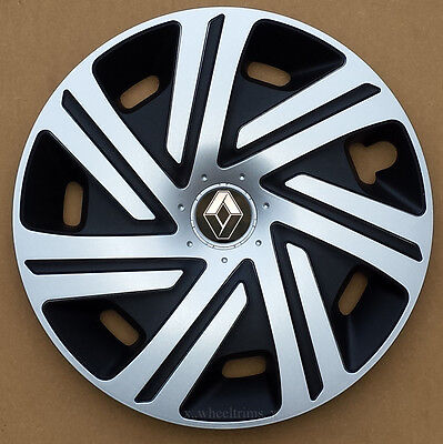 Brand New silver/black  16" wheel trims to fit Renault Trafic