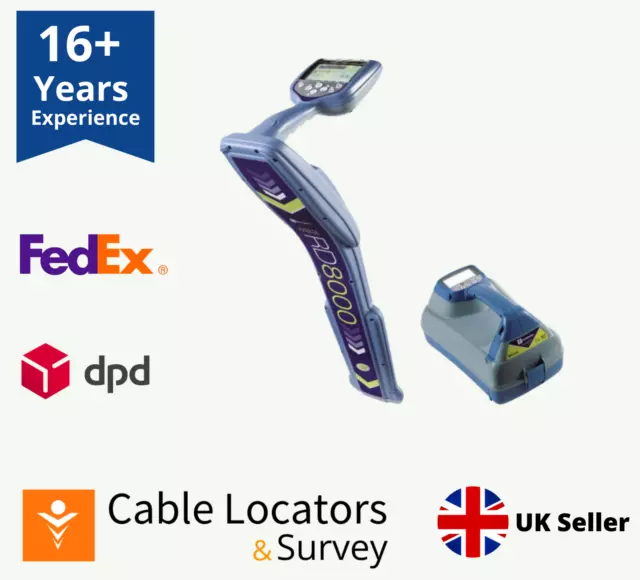 Refurbished Refurbished Radiodetection RD8000 PDL with iLOC + TX10B Transmitter