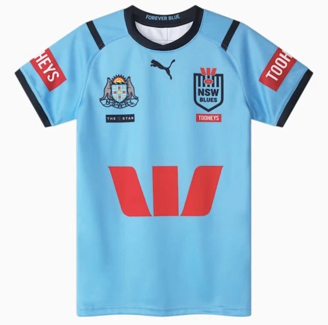 thumbnail image 2 of NRL State Of Origin Rugby League Jerseys - NSW Blues & QLD Maroons - Indigenous Collection Available 2 of 6