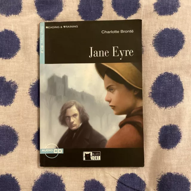 LIBRO + AUDIO CD - Jane Eyre - Charlotte Bronte - Black Cat - Inglese B2.2  EUR 7,00 - PicClick IT
