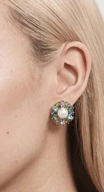 Mimco clearance green earrings