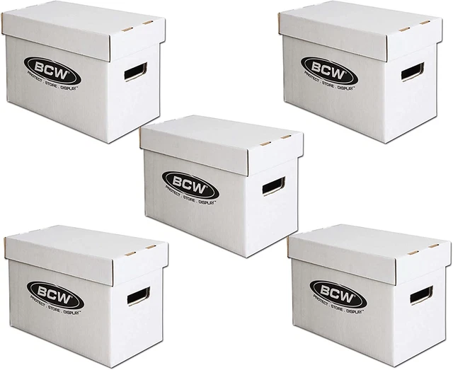BCW Short Comic Storage Box - 5 Ct