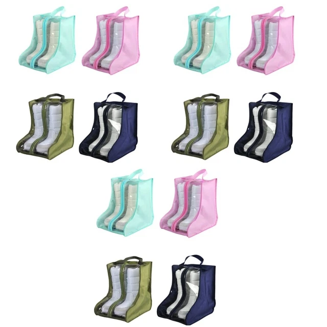 12 stücke Oxford Tuch wasserdichte Schuhe Tasche Schuhe Staubbeutel Schuhe 3