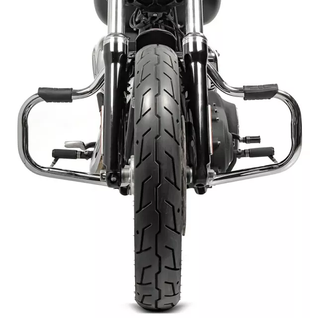 Sturzbügel für Harley Davidson Dyna Low Rider 06-17 Craftride Mustache chrom