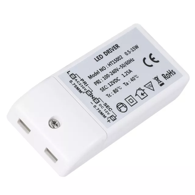 LEORX DC 12V 15W Driver Illuminazione Driver Alimentatore per Luci LED