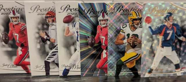 2023 Panini Prestige NFL Football Cards #1 - 150 base and Parallels - Free Ship