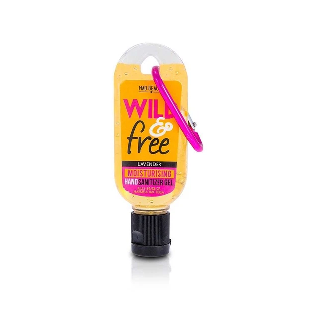 Mad Beauty Moisturising Hand Sanitizer Gel Wild & Free Lavender 30ml