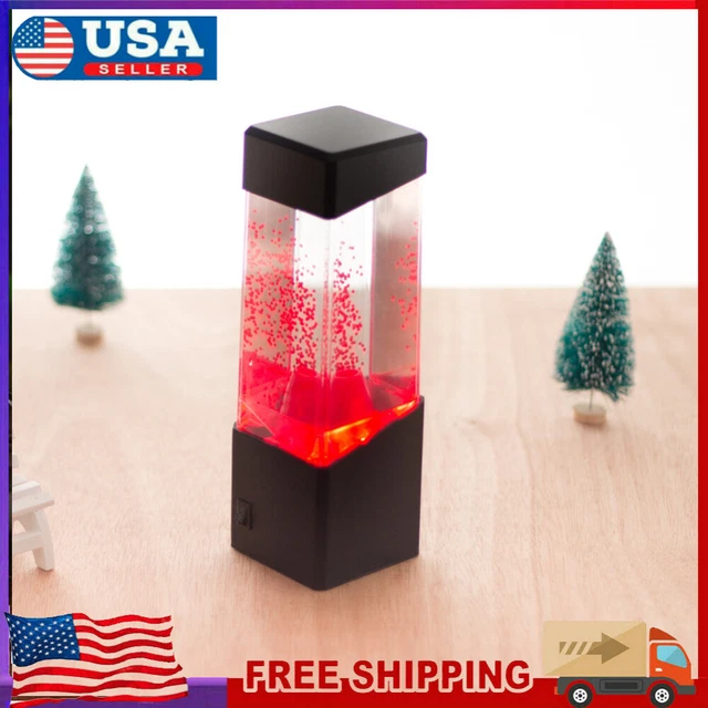 Red Jellyfish Aquarium LED Lighting Fish Tank Lamp Night Light Birthday Gift