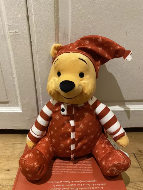 PELUCHE WINNIE L'OURSON / WINNIE THE POOH 30 CM / DISNEY / Neuf