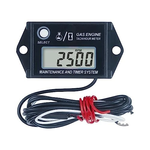 Tachymètre de compteur horaire numérique Runleader rappel d'entretien rappel ...