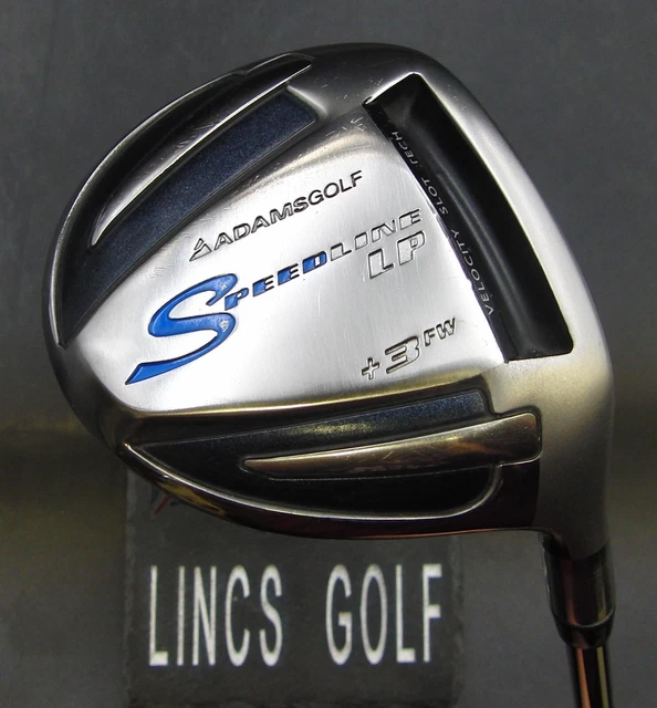 Adams Golf Speedline LP 3 Holz steifer Stahlschaft Golf Pride Griff