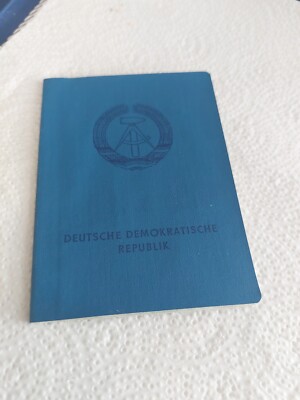 DDR PERSONALAUSWEIS - 1983 Sebnitz Frau EUR 8,00 - PicClick DE