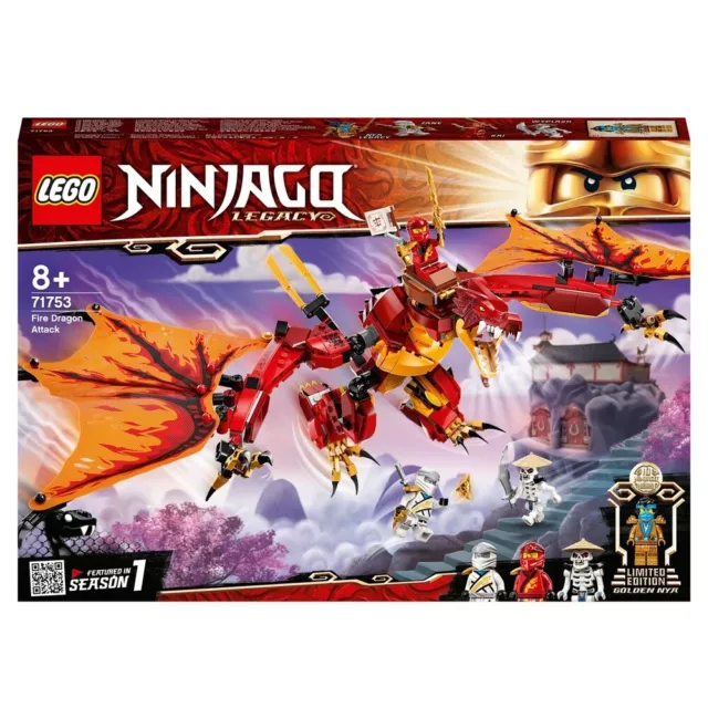 Lego Ninjago Legacy - Fire Dragon Attack / Kais Feuerdrache (71753) NEU & OVP