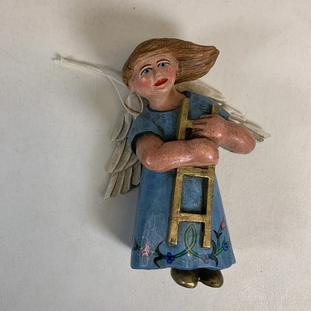 Leo Smith Folk Art EVERYDAY ANGELS Ornament 2061/3500