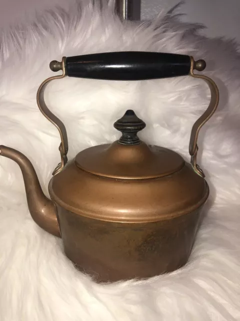 Vintage/Antique Jos. Heinrichs Copper Coffee/Tea Pot, Paris & New