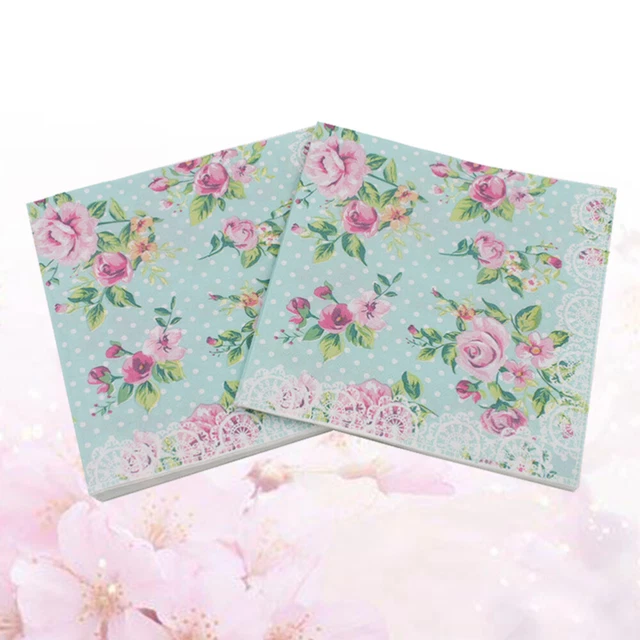 40 un. toallas de papel de colores servilletas para celebraciones familiares coloridas