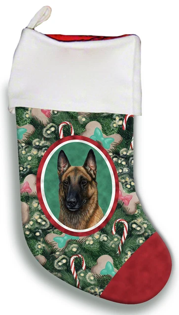 Christmas Stocking - Belgian Malinois 11251