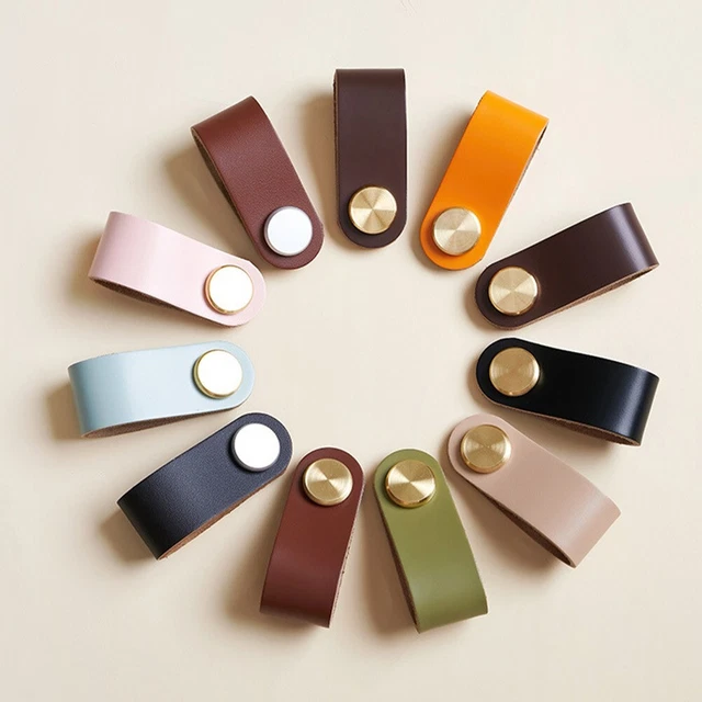 Leather Drawer Pulls For Drawers Leather Drawer Pulls 3Pcs Leather Pulls