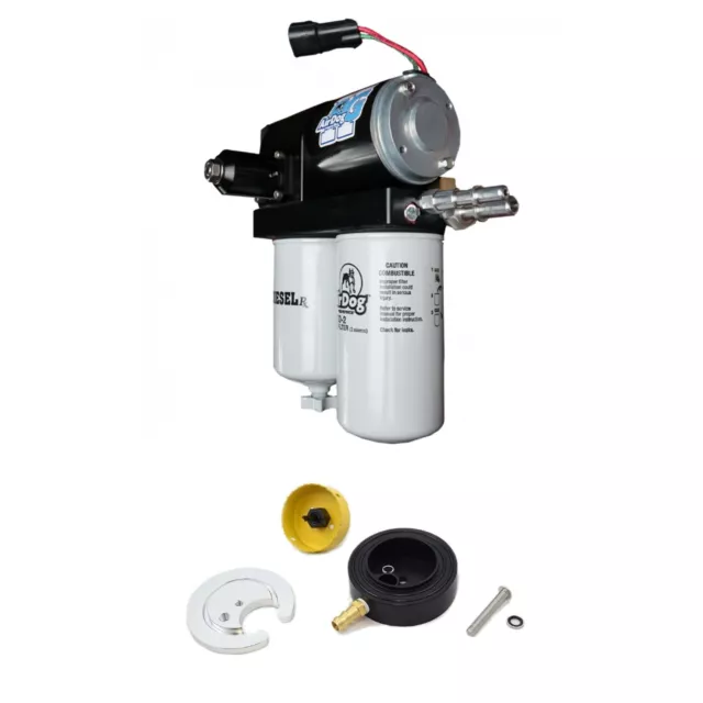 AirDog II 5G 220 GPH Fuel Pump & Rudy's Sump For 15-16 GM 2500/3500 6.6L Duramax