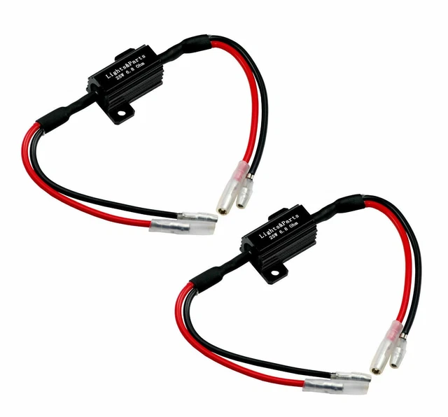 Decoder Indicatore LED Per Moto - 4 Pezzi, 12V, 10W, Correzione Lampeggio