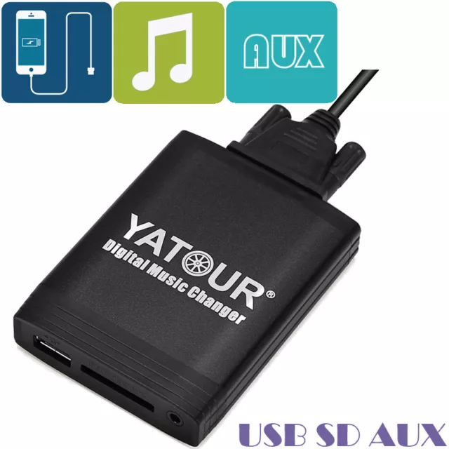 Yatour CD Changer Car Audio MP3 Music Interface For Mazda 3 5 6 RX-8 USB SD AUX