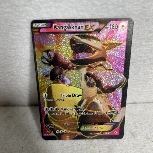 Carta GCC Pokemon Kangaskhan EX XY Flashfire 41/106 Olo Rara 2014
