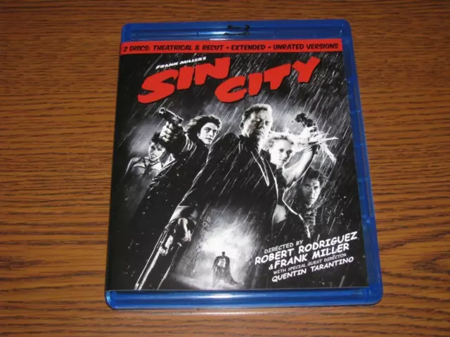 Sin City (Blu-ray, 2005, 1-Disc Set, Unrated, No Digital Copy)