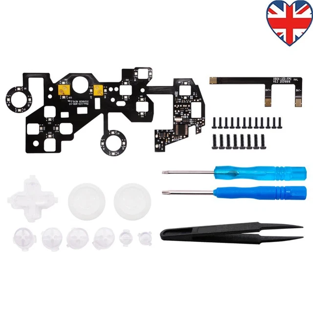 DIY WIRELESS GAME Controller Light Board LED Gamepad Kit Game ...
