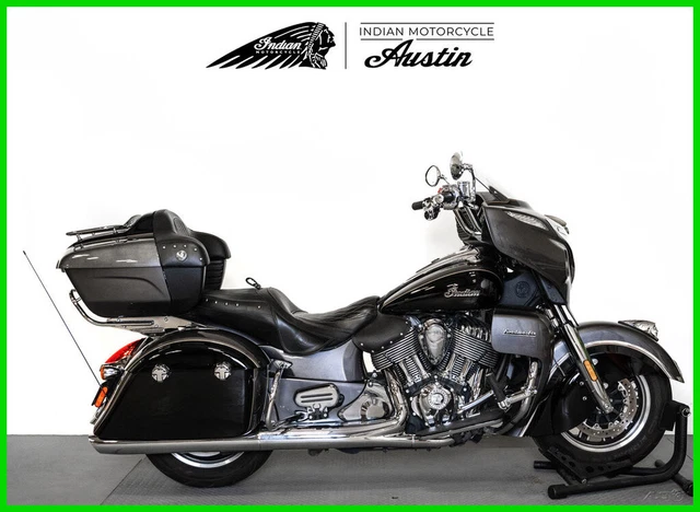 2016 Indian Roadmaster Steel Gray And Thunder Black