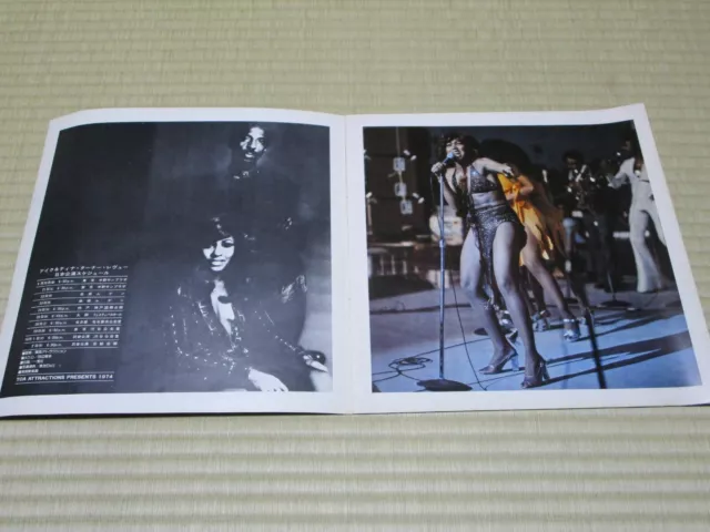 "IKE & TINA TURNER" Tourbook Japan Tour 1974 Program Booklet 2