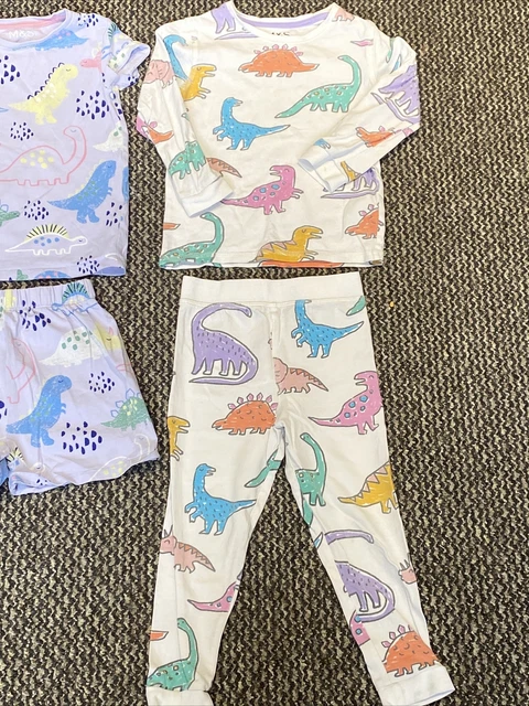 Girls Bundle Of Clothes Age 2-3 Years M&S Pyjamas 2 Sets , 4 Pieces 3