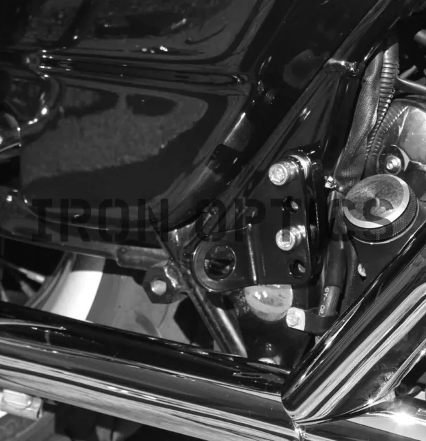 IRON OPTICS Spanngurtlasche für Harley Davidson Touring Modelle Typ1 3