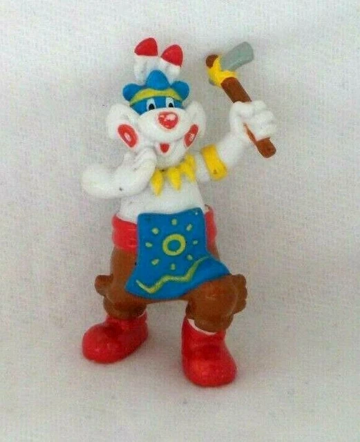 Figurine Publicitaire Ancienne Poussin Lustucru - Plastique Yeux Mobiles 1960/70
