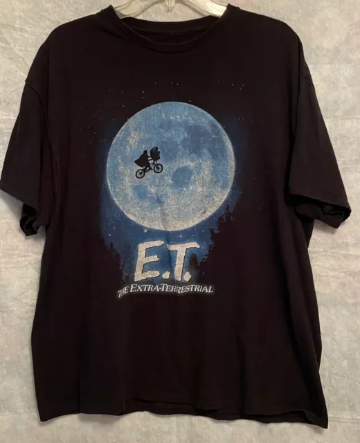 E.T. Extra Terrestrial Universal Studios Movie Promo T-Shirt Adult Size XL