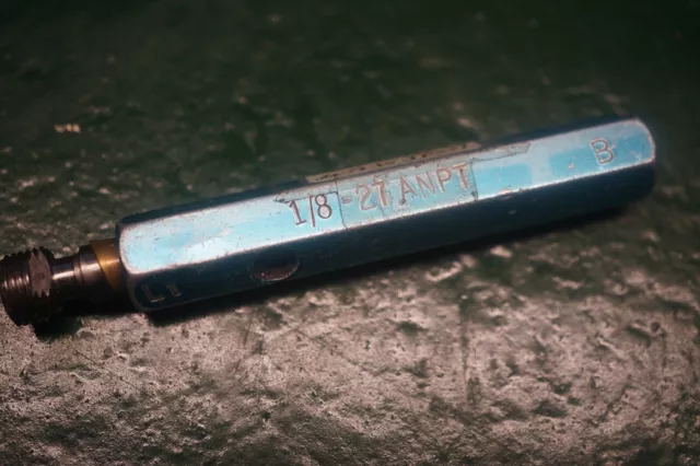 Hanson & Whitney Thread Plug Gage 1/8-27 ANPT