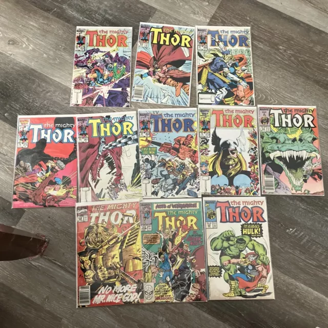 The Mighty Thor Comic Book Lot Of 11
