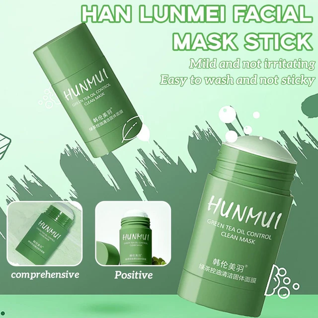 Green Tea Purifying Clay Mask Anti-Acne Deep cleansing Oil Gifts Control P1B0