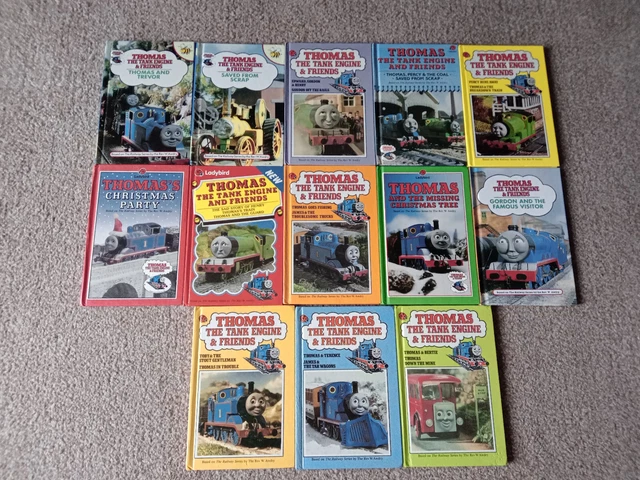 THOMAS THE TANK engine and friends Vintage Ladybird Bundle Of 13 Books ...