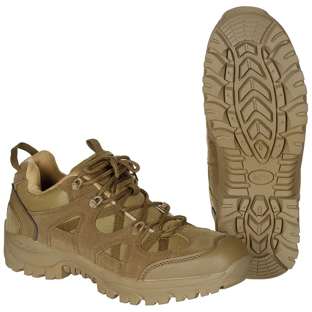 Bottes De Combat MFH Modèle 2000 Pour Homme – Taille Série, Noir – Pour Randonnée, Trekking, Style Militaire – Neuf Avec Emballage