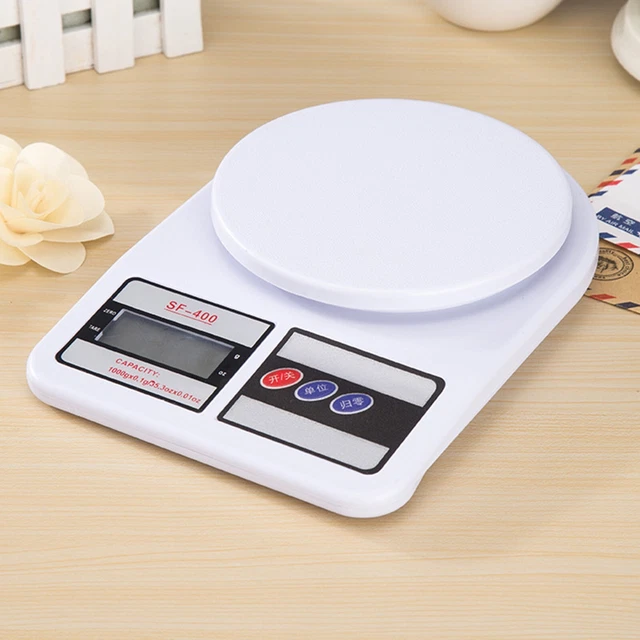 Apagado automático pastel cocina báscula electrónica alta precisión