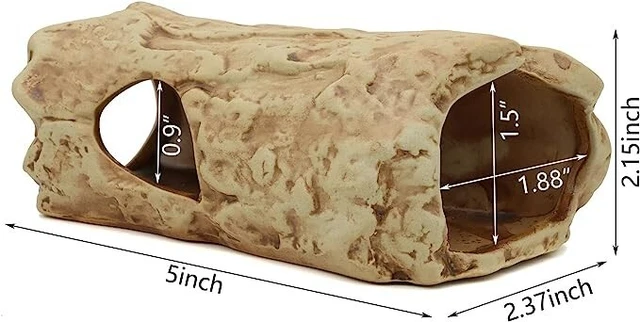 Aquarium Ceramic Cave Fish Tank Accessories Fish Toys Decor Hideout for Shrimp 3