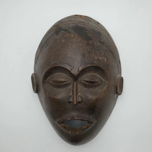 Vintage Mwana Pwo Chokwe African Mask