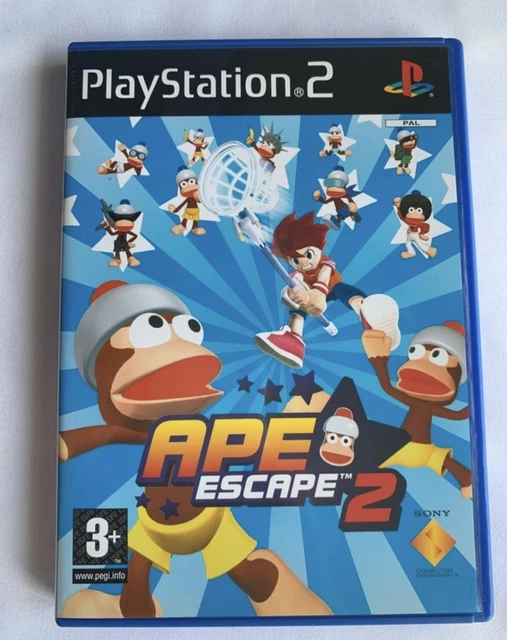Jeu vidéo Playstation PS2 / Ape Escape II PAL ( 2003 ) / sans la notic – La Roue du Passé